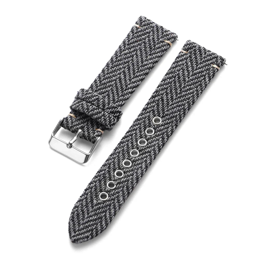 Suunto Race, Vertical & 9 Peak Herringbone Woven Band
