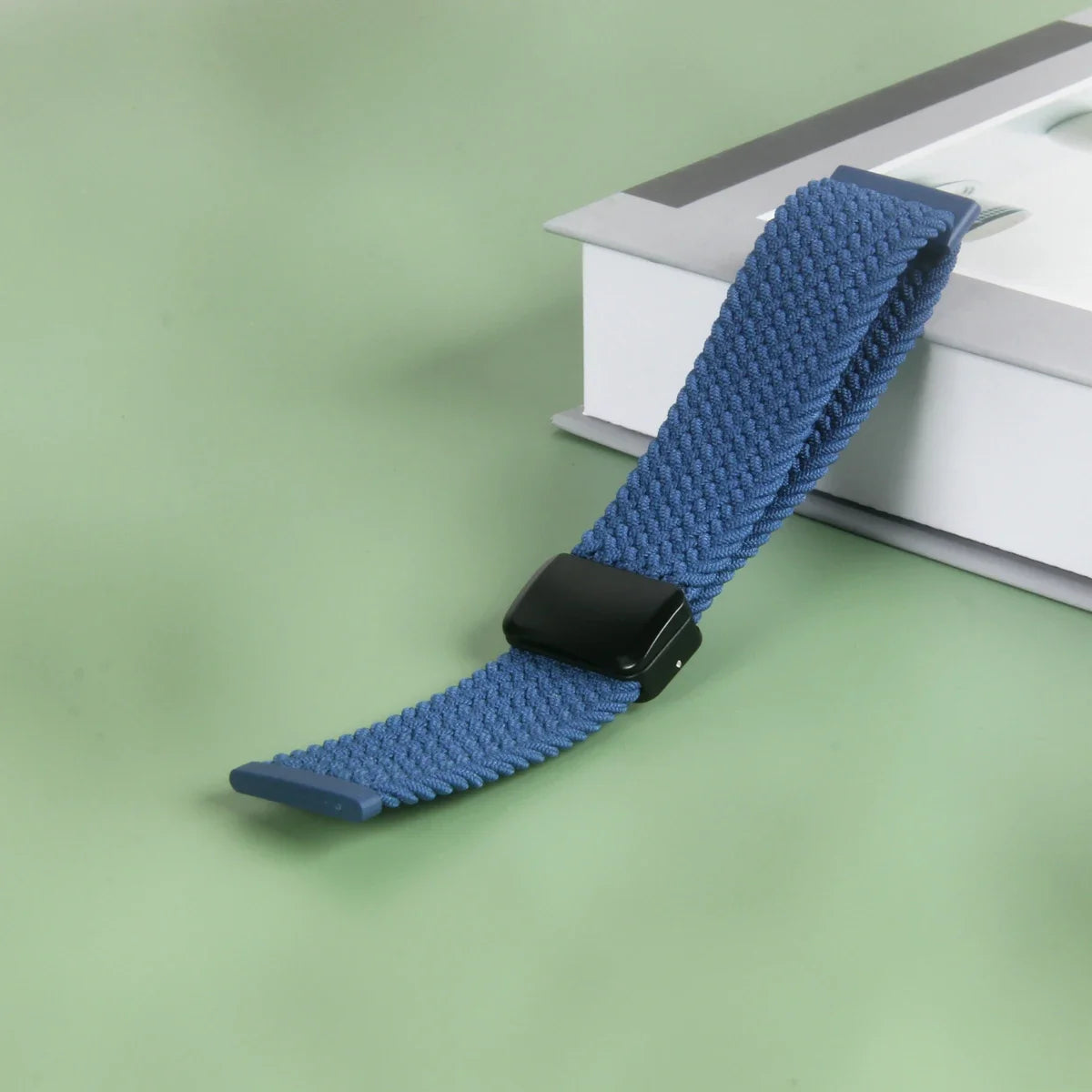 Fitbit Versa 4, 3, 2 & Sense 2 Braided Nylon Band, Magnetic Clasp