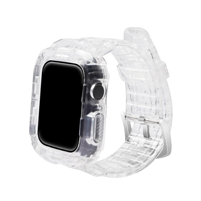 Apple Watch Silicon Band+Case - Stylish Protection for Your Device