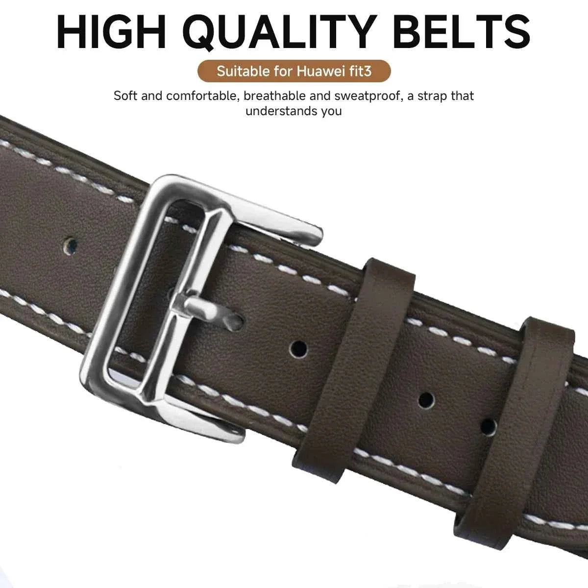 PU Leather Band for Huawei Watch Fit 3 / Fit 2 / Fit 1