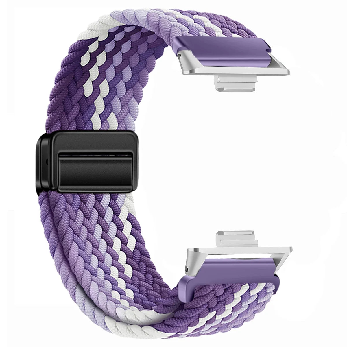 Nylon Braided Loop Band for Huawei Watch Fit 4 / Fit 4 Pro / Fit 3 – Magnetic Adjustable