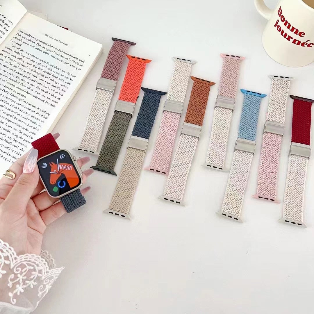 Apple Watch Loop Armband Series 11/10/9/8/7/6/5/4/ SE / Ultra 1/2/3 - Comfortable & Stylish