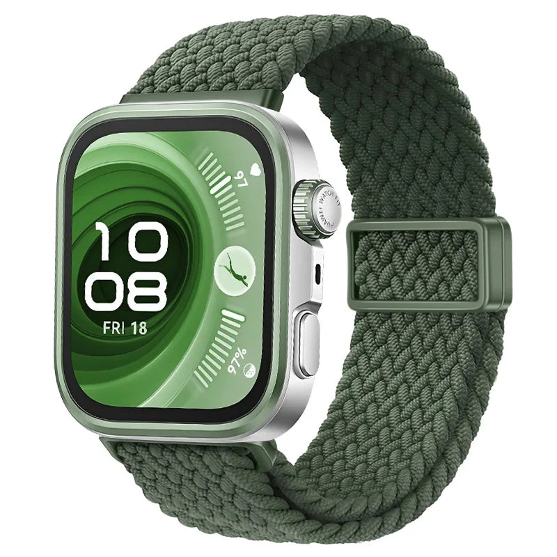 Magnetic Nylon Woven Band for Huawei Watch Fit 4 Pro / Fit 4 / Fit 3