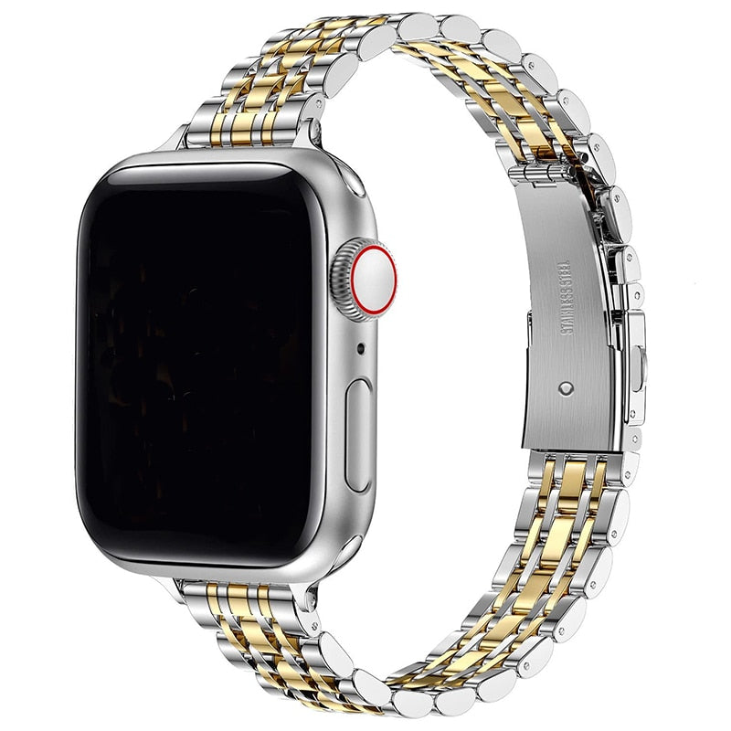 Stainless Steel Apple Bracelet Series 11/10/9/8/7/6/5/4/ SE / Ultra 1/2/3