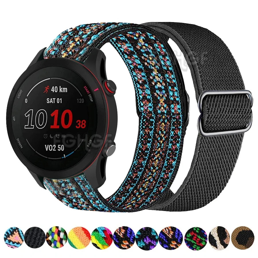 Garmin 18/20/22mm Quick Release Elastic Nylon Band