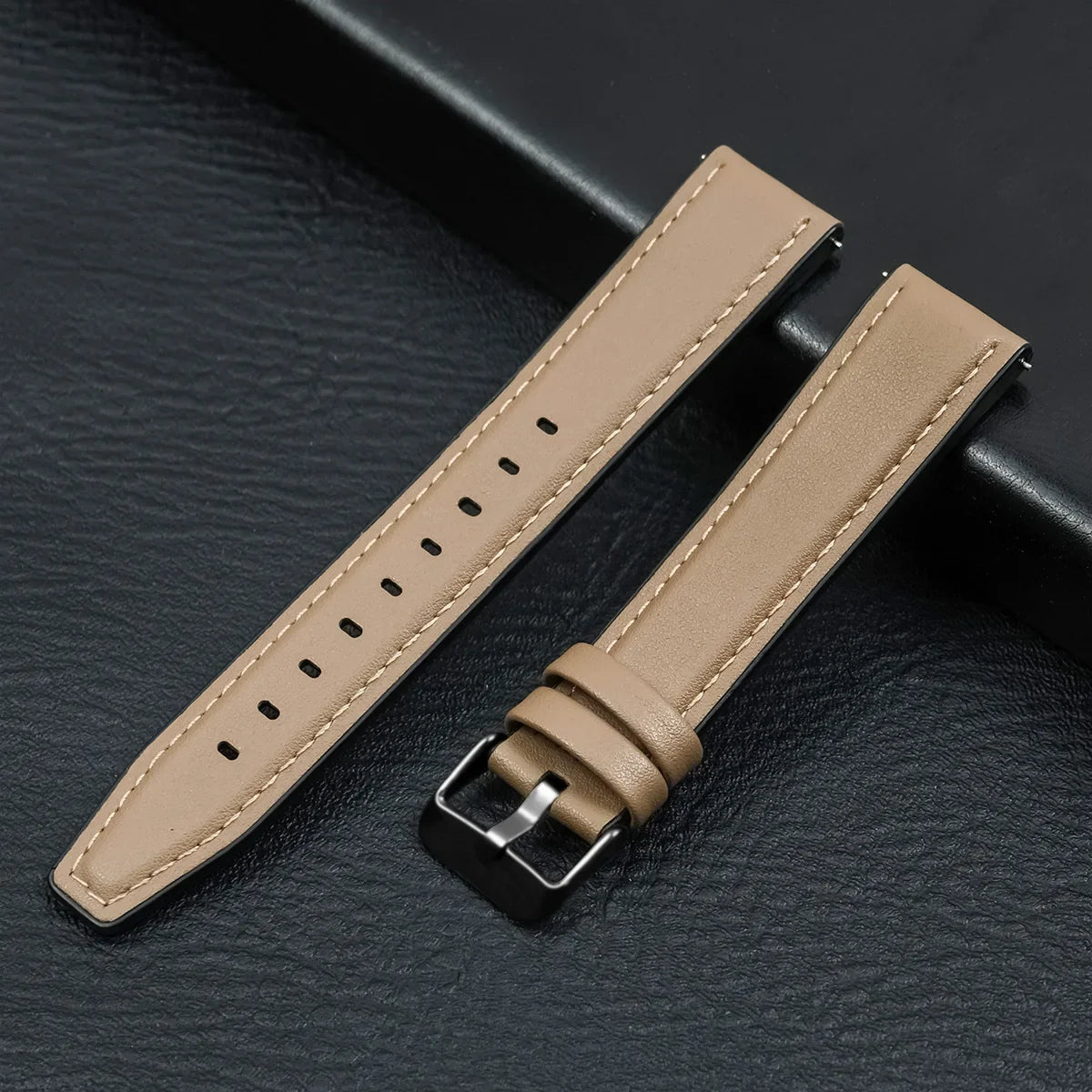 20MM / 22MM Leather Band – Samsung Galaxy Watch 6/5/4, Gear S3 & Huawei GT4 / Amazfit