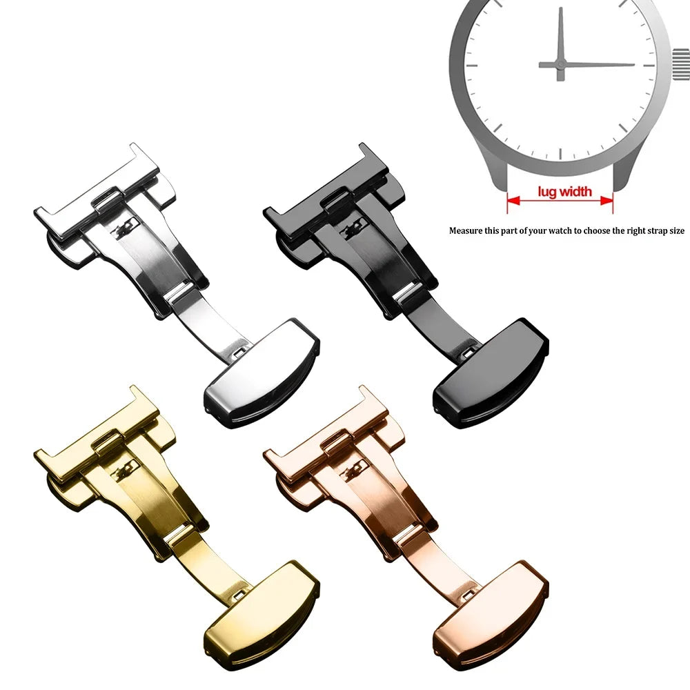 Polar Vantage, Grit X & Ignite Leather Band with Butterfly Clasp