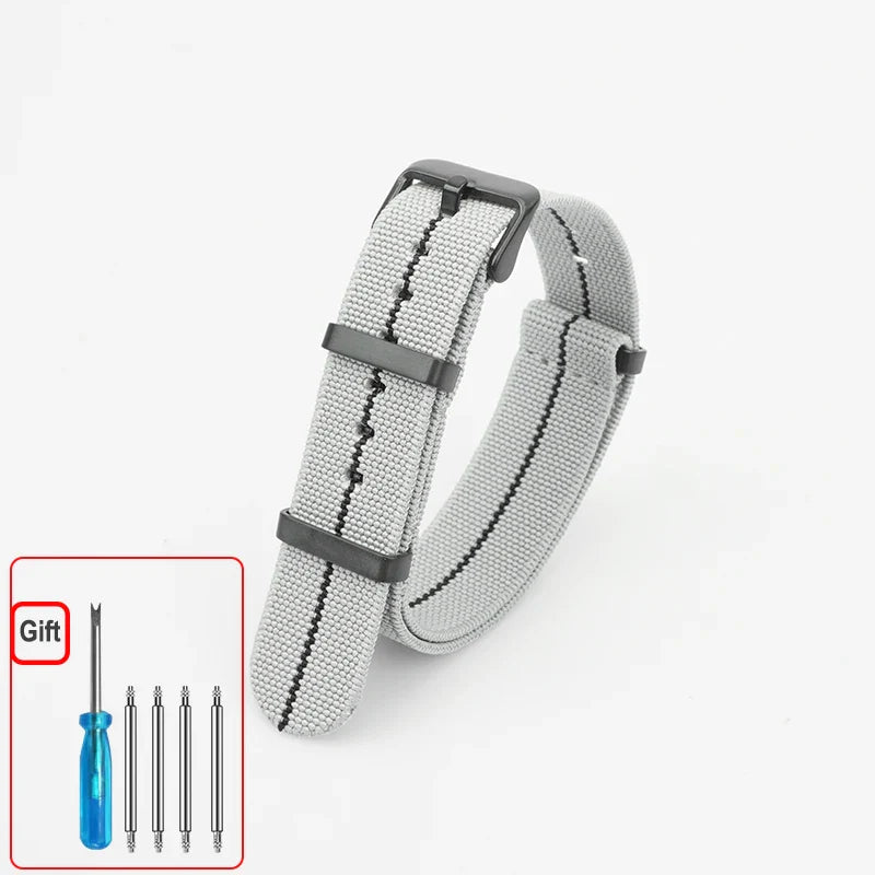 COROS Elastic Nylon Watch Band - Washable Waterproof Strap For Outdoors