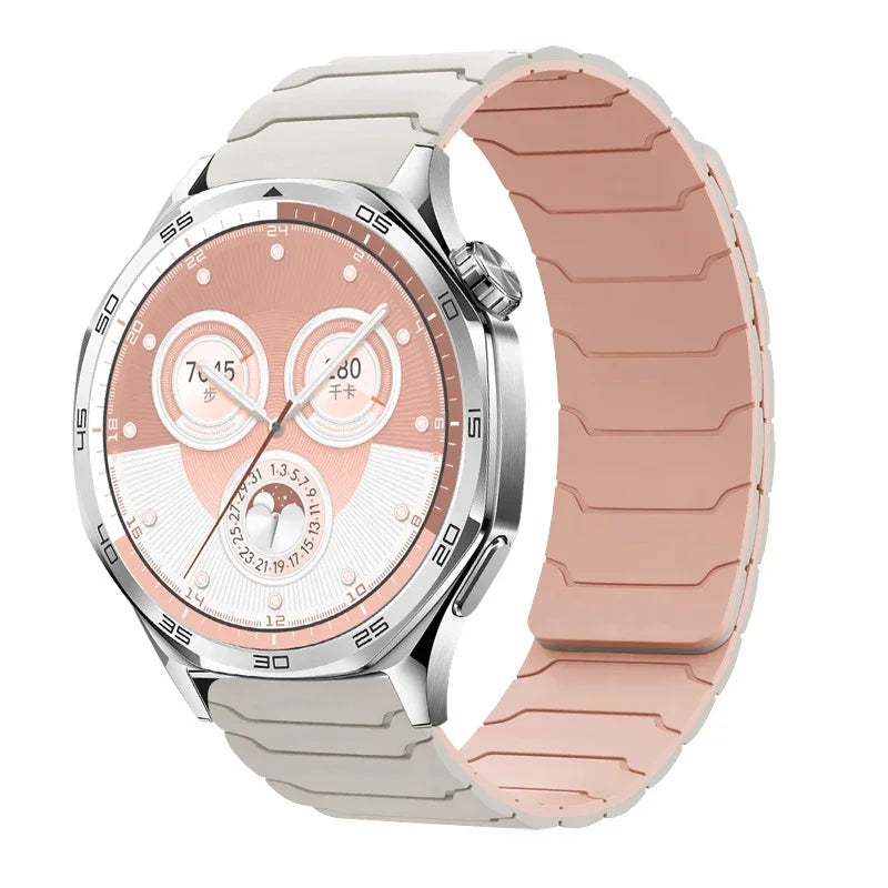 20MM / 22MM Magnetic Silicone Sport Band – Samsung Galaxy Watch 7/6/5/4 & Huawei Watch GT5/GT4/GT3