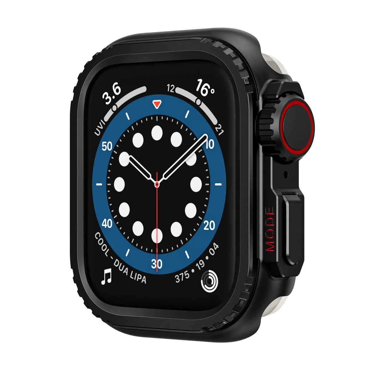 Metal Alloy Protective Case for Apple Watch Series 4–12, SE, and Ultra 1/2/3/4