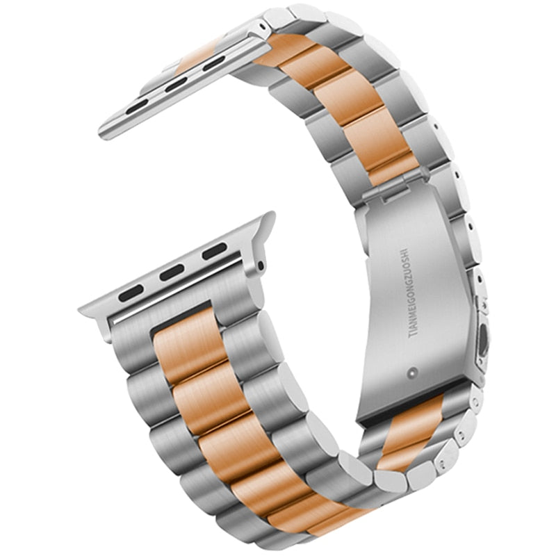 Apple Watch Steel Band | Series 11/10/9/8/7/6/5/4/SE & Ultra 1/2/3 - Arleathercraft