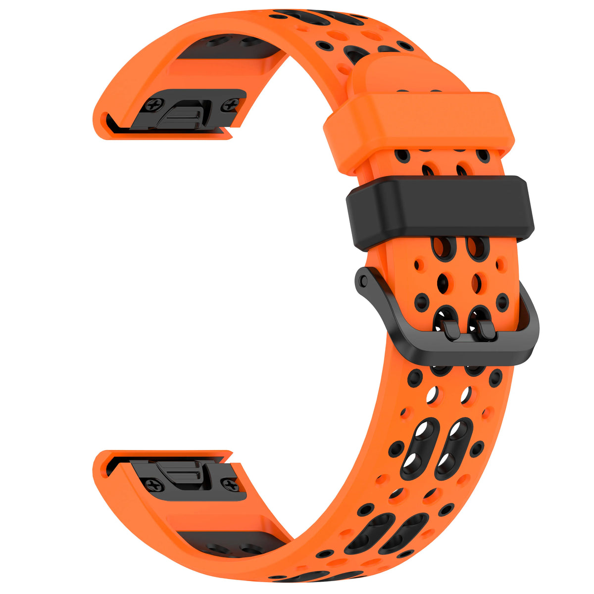 Garmin QuickFit 22/26mm Flexible Two-Tone Vented Silicone Band