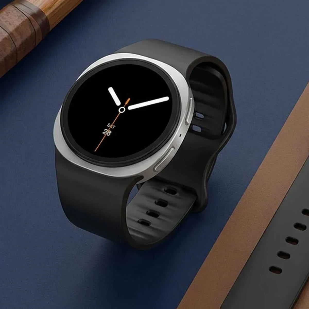 Silicone Band for Samsung Galaxy Watch 9 & 8 40mm 44mm & Classic 46mm | Sport Replacement Strap