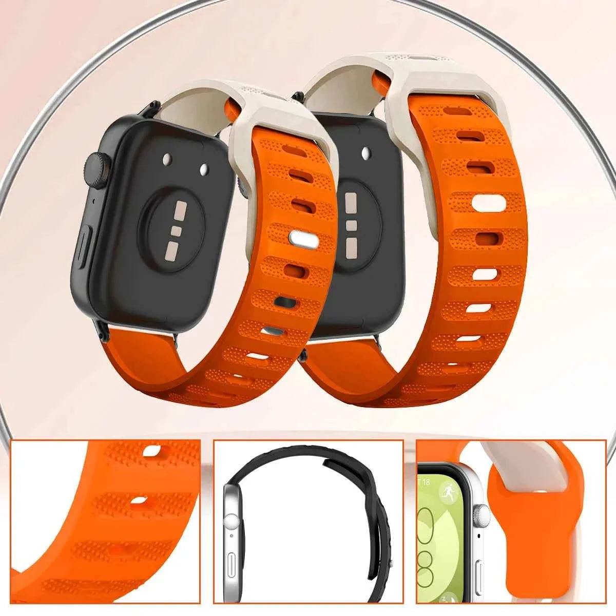 Silicone Sport Band for Huawei Watch Fit 3