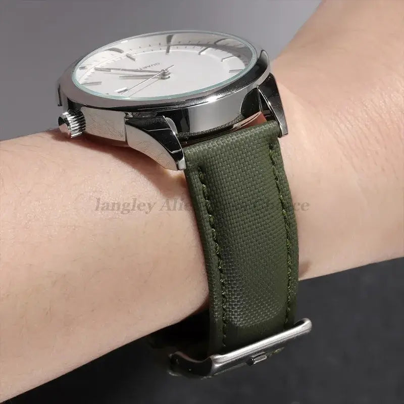 Amazfit Balance, GTR, GTS & Bip Sailcloth Nylon Band, Stitched Edges