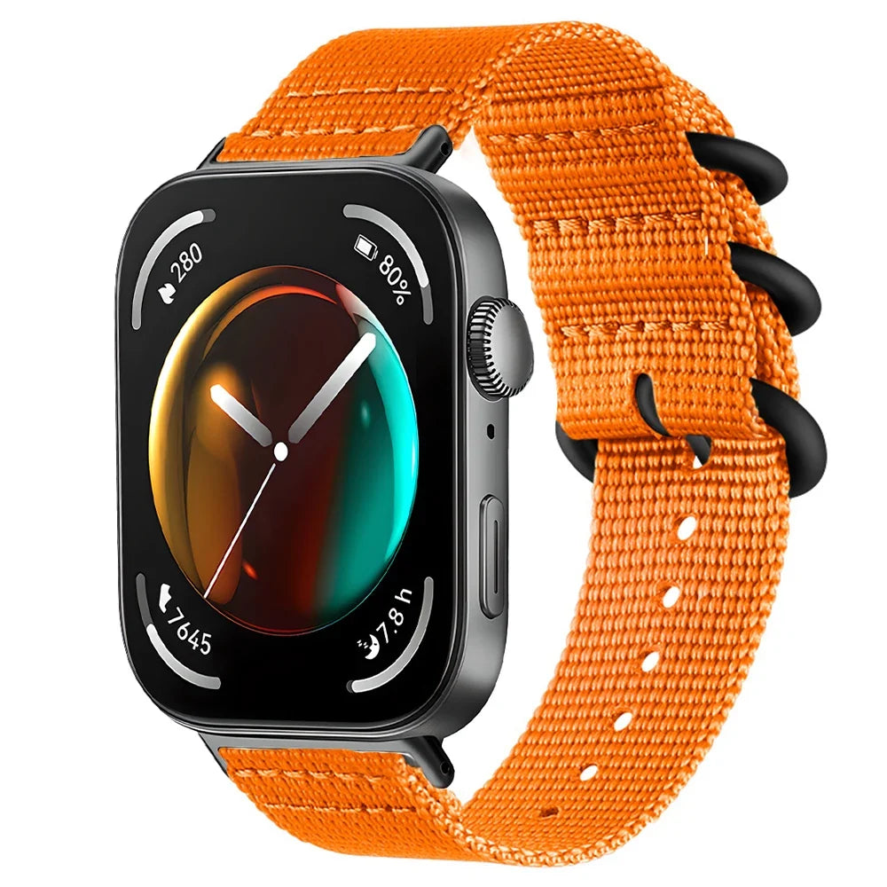Nylon Fabric Sport Band for Huawei Watch Fit 3 / Fit 2 / Fit 1