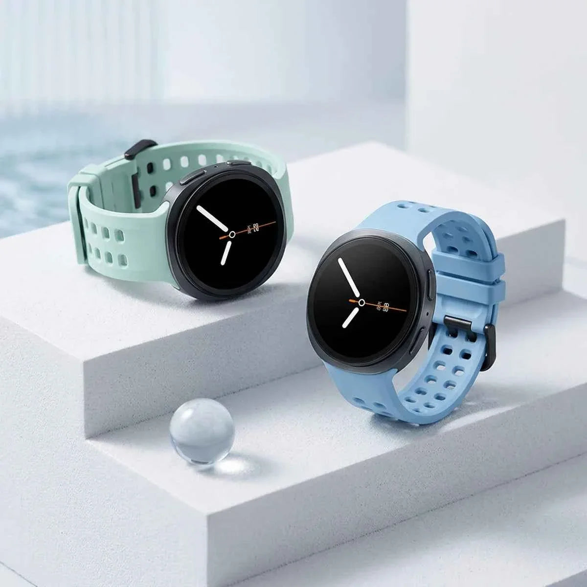 Silicone Sport Band for Samsung Galaxy Watch 9 & 8 40mm 44mm & Classic 46mm | Replacement Strap