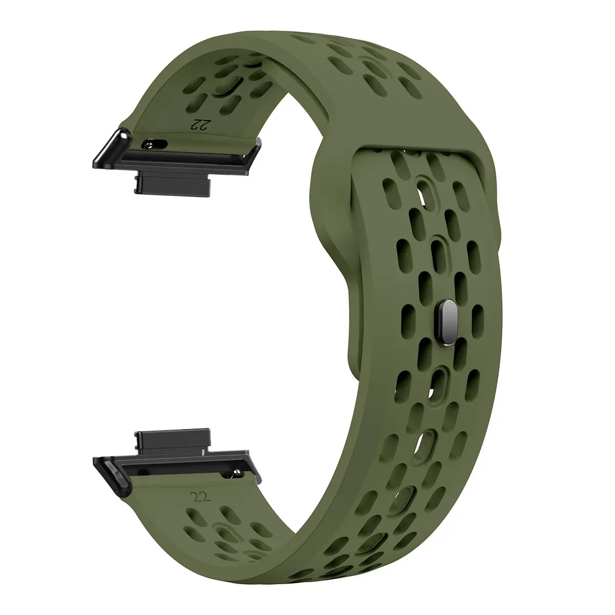 Silicone Band + TPU Case for Huawei Watch Fit 3 – Breathable Strap with Screen Protector