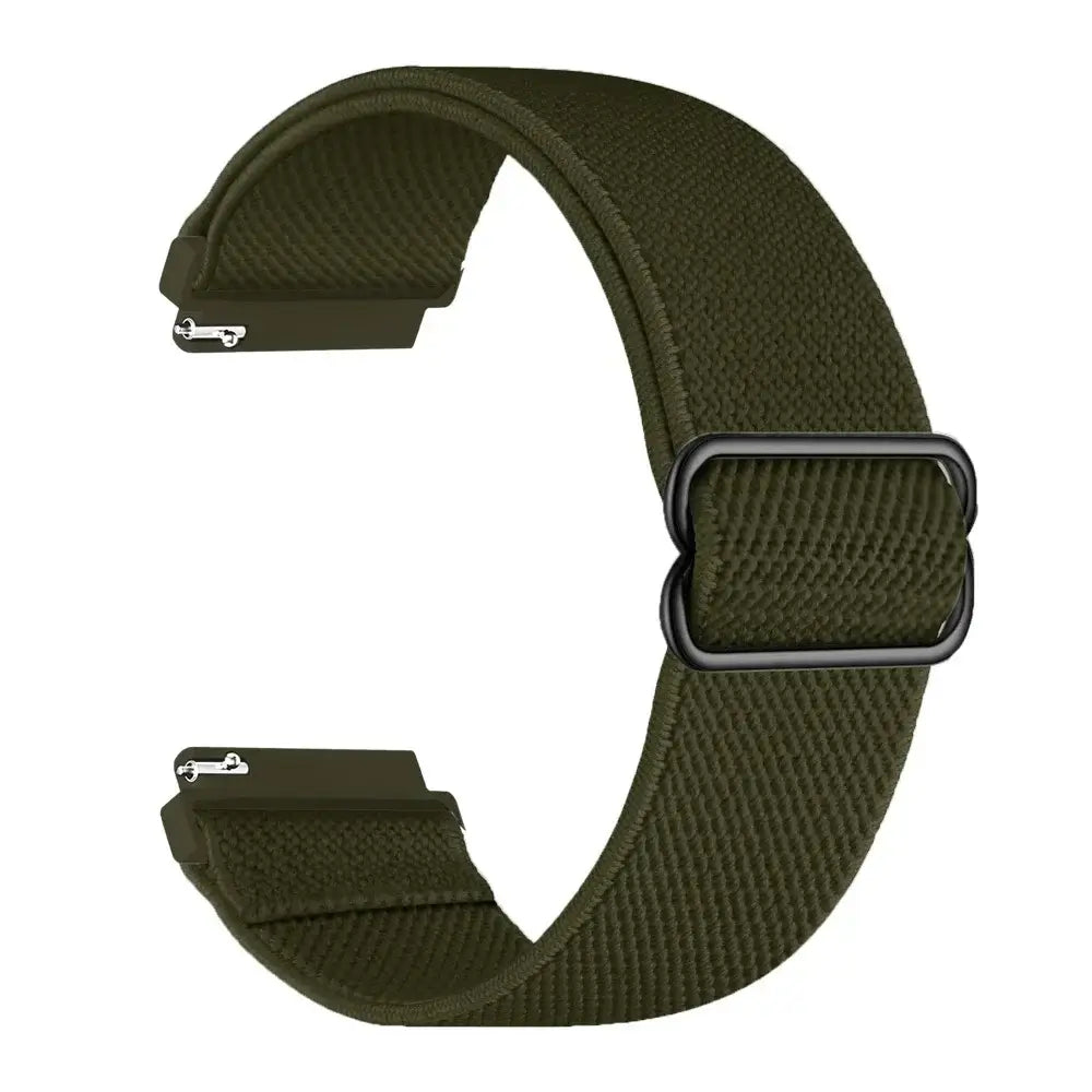 Amazfit Balance, GTR, GTS & Bip Patterned Stretch Nylon Band, Slider
