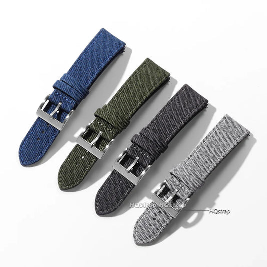 Motorola Moto Watch Nylon Fabric Band with Leather Lining
