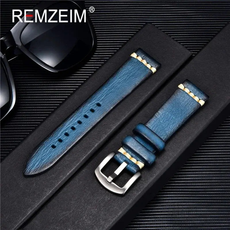 Samsung Galaxy Watch Leather Band - Premium Classic Style