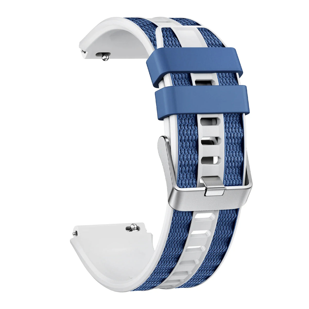 22MM Dual-Color Silicone Watch Band for Huawei Watch GT6 GT5 GT4 GT3 GT2 / Watch 5 4 3 Ultimate
