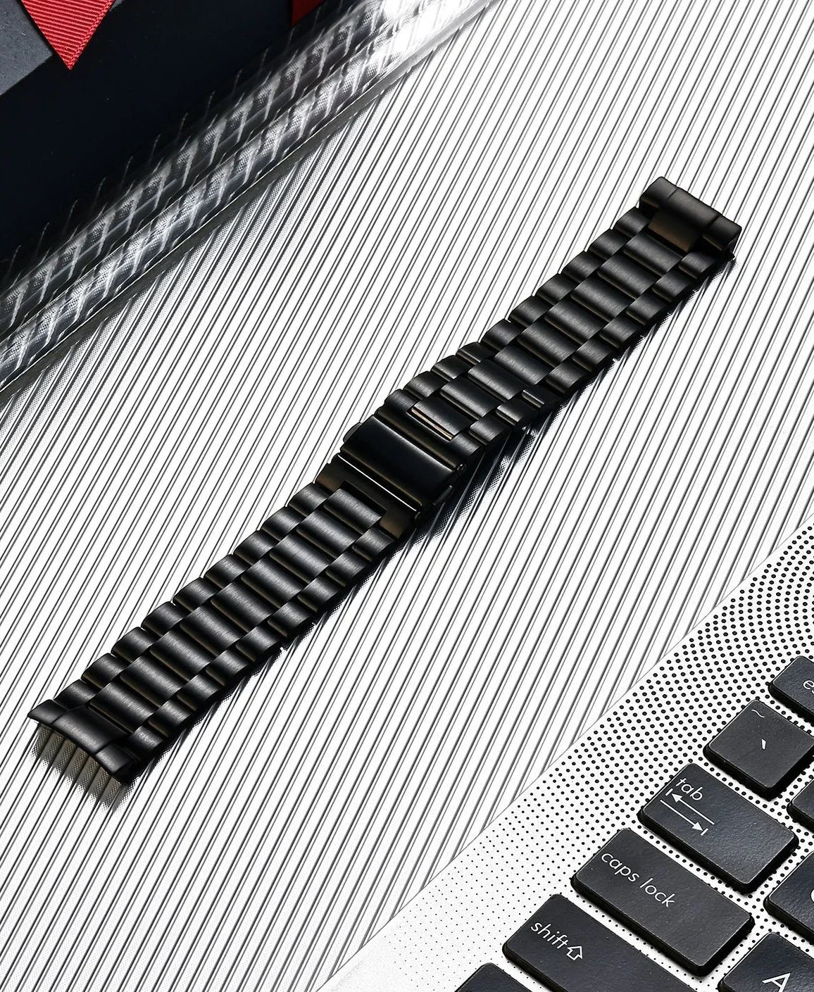 NoGap Curved Stainless Steel Band for Huawei Watch GT5 46mm