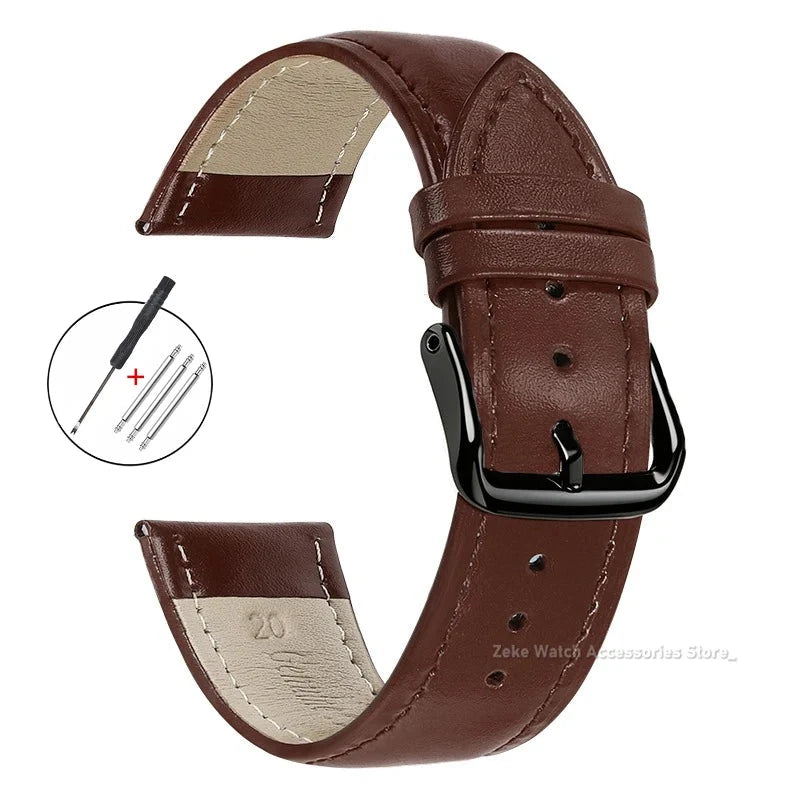 OnePlus Watch Slim Calfskin Band, Spring Bars & Tool