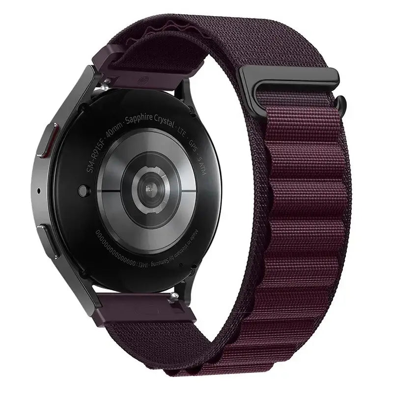 Amazfit Balance, GTR, GTS & Bip Alpine Nylon Loop Band, 18 Colors