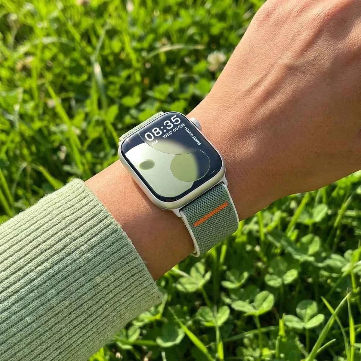 Nylon Strap with Metal Magnetic Buckle for Apple Watch Ultra 3/2/1 49mm – Series 11/10/9/8/7/6/SE 46/45/44/42mm