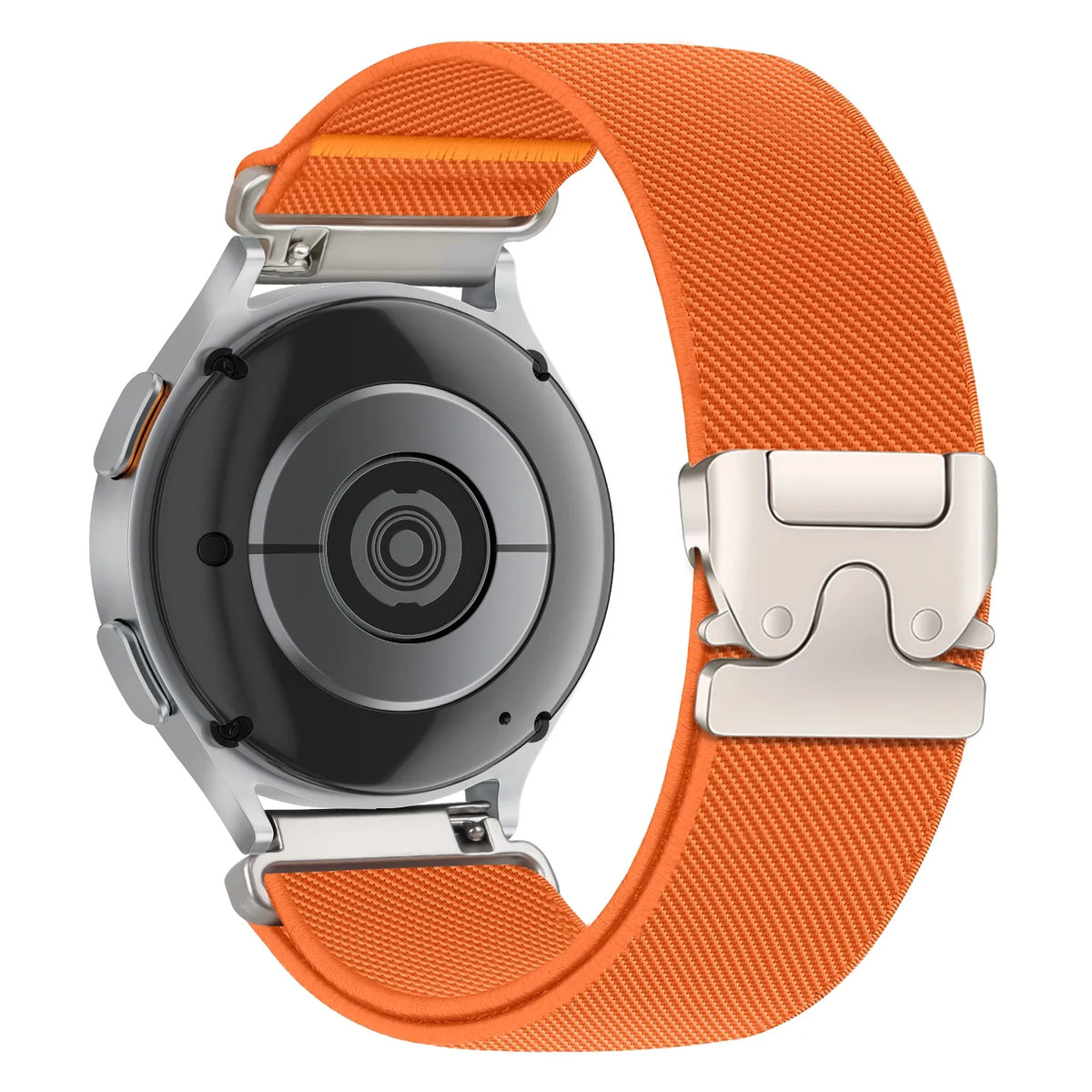 Motorola Moto Watch Stretch Nylon Band with Metal Clip Clasp