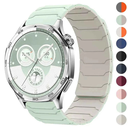 20MM / 22MM Magnetic Silicone Sport Band – Samsung Galaxy Watch 7/6/5/4 & Huawei Watch GT5/GT4/GT3