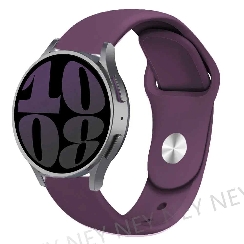 Motorola Moto Watch Smooth Silicone Pin-and-Tuck Band, 30 Colors
