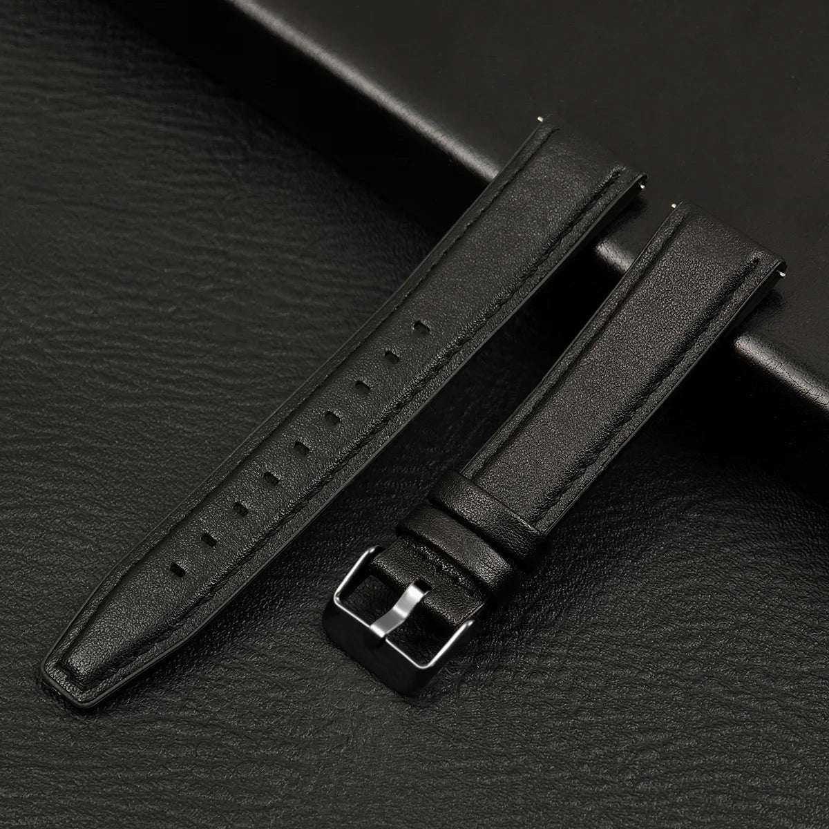 20MM / 22MM Leather Band – Samsung Galaxy Watch 6/5/4, Gear S3 & Huawei GT4 / Amazfit