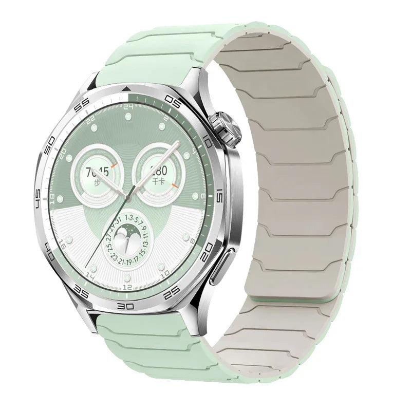 20MM / 22MM Magnetic Silicone Sport Band – Samsung Galaxy Watch 7/6/5/4 & Huawei Watch GT5/GT4/GT3