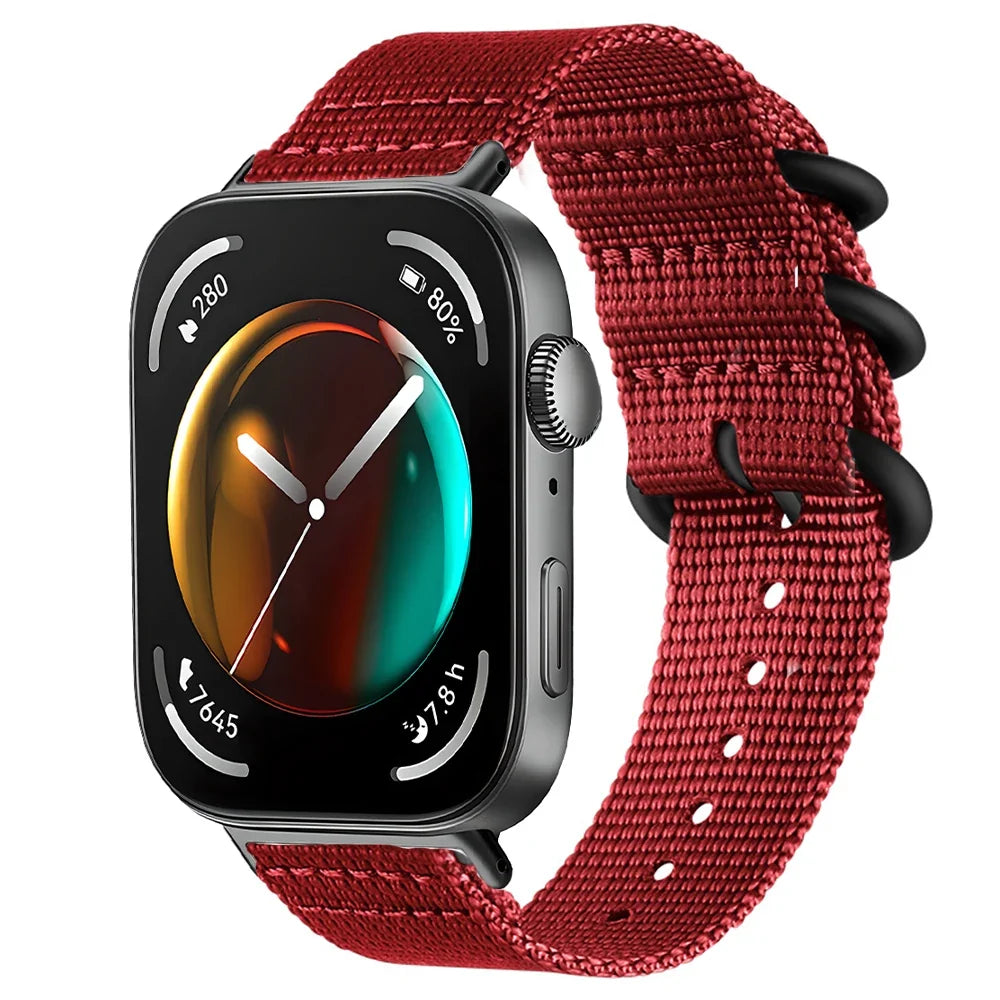 Nylon Fabric Sport Band for Huawei Watch Fit 3 / Fit 2 / Fit 1