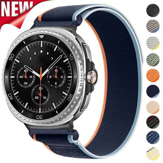 Samsung Galaxy Watch Trail Nylon Loop Band | Watch 9 & 8 40mm 44mm / Watch 8 Classic 46mm / Galaxy Ultra 47mm Sport Strap