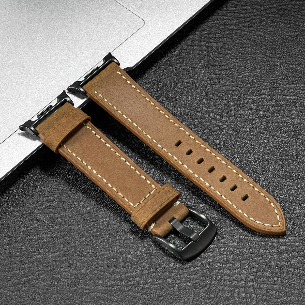 Genuine Leather Band for Samsung Galaxy Watch 8, 8 Classic 46mm & Ultra 47mm