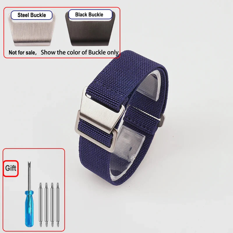 COROS Elastic Nylon Watch Band Universal Fit Parachute Style