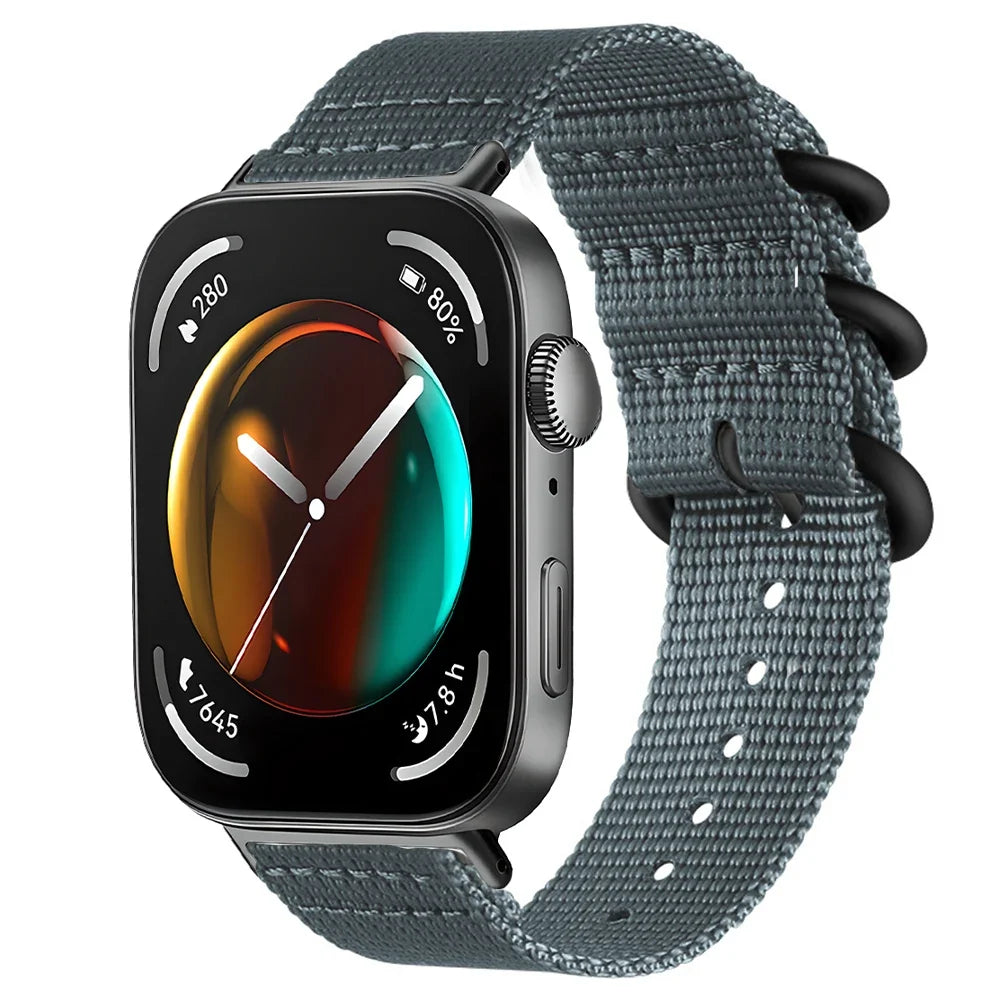 Nylon Fabric Sport Band for Huawei Watch Fit 3 / Fit 2 / Fit 1