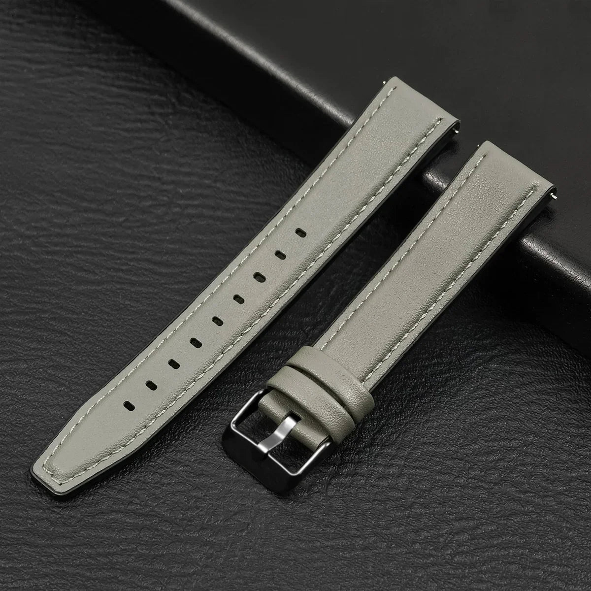 20MM / 22MM Leather Band – Samsung Galaxy Watch 6/5/4, Gear S3 & Huawei GT4 / Amazfit