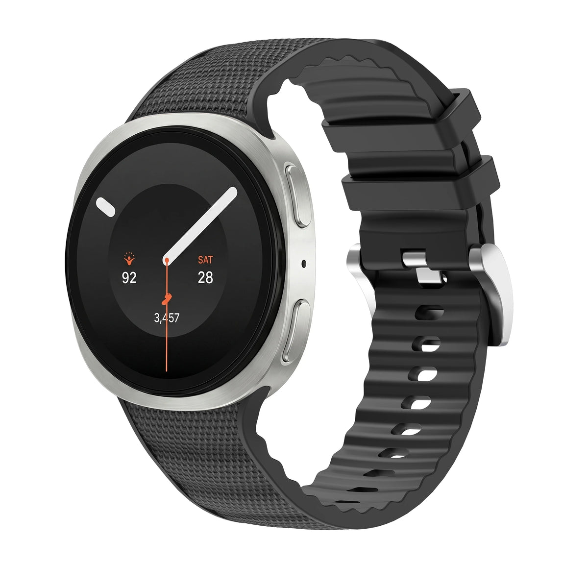 Silicone Sport Band for Samsung Galaxy Watch 9 & 8 40mm 44mm & Classic 46mm | Functional Replacement Strap
