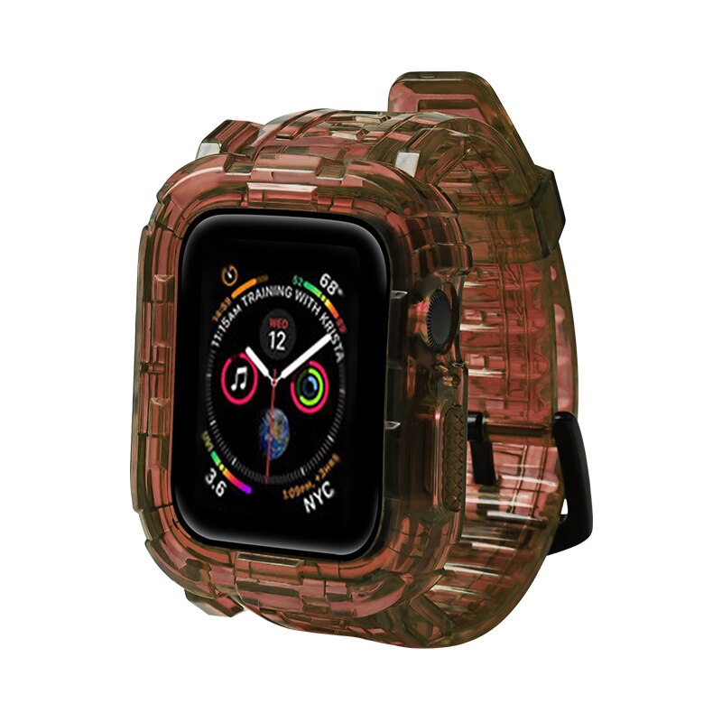 Apple Watch Silicon Band+Case - Stylish Protection for Your Device