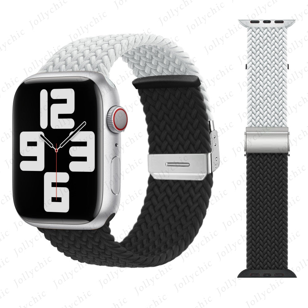 Apple Watch Loop Armband Series 11/10/9/8/7/6/5/4/ SE / Ultra 1/2/3 - Comfortable & Stylish