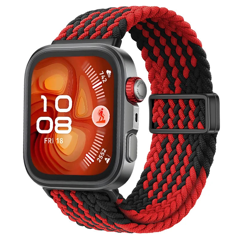 Magnetic Nylon Woven Band for Huawei Watch Fit 4 Pro / Fit 4 / Fit 3