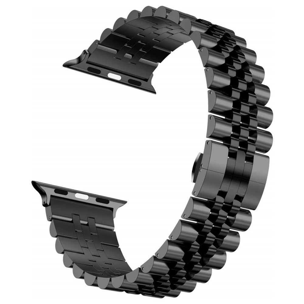 Stainless Steel Apple Watch Strap Series 11/10/9/8/7/6/5/4/ SE / Ultra 1/2/3