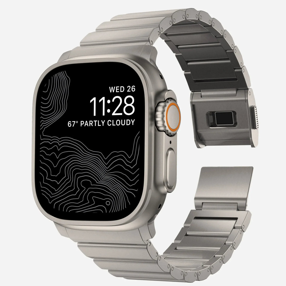 Titanium Magnetic Band for Apple Watch Ultra 1/2/3/4 49mm | Series 10/11/12 42/44/45/46mm