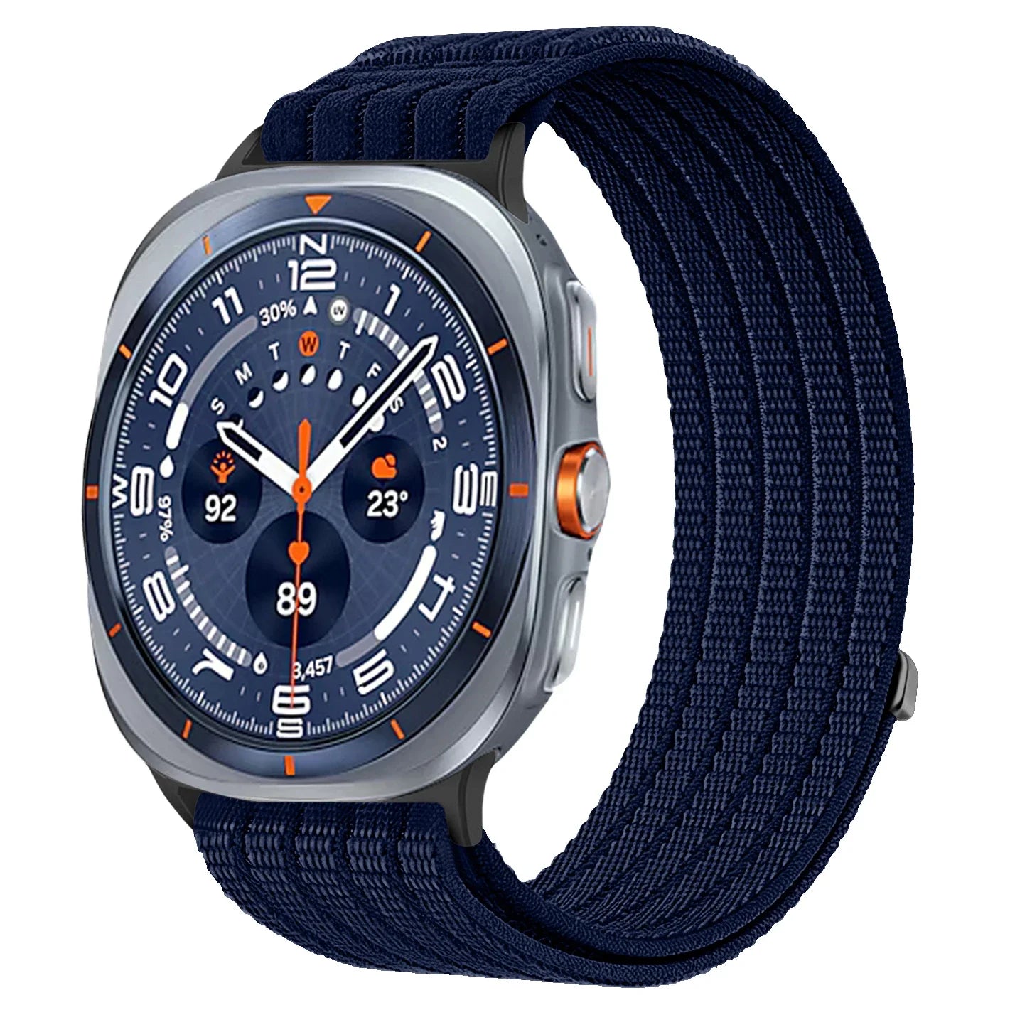 Samsung Galaxy Sport Nylon Woven Loop Watch Band – Watch8/Watch8 Classic/Watch9/Ultra/Ultra2