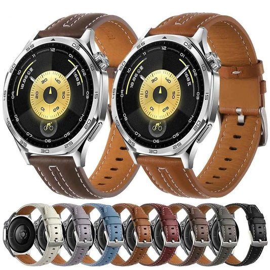 Leather Band for Huawei Watch GT6 / GT5 / GT4 – 18mm & 22mm
