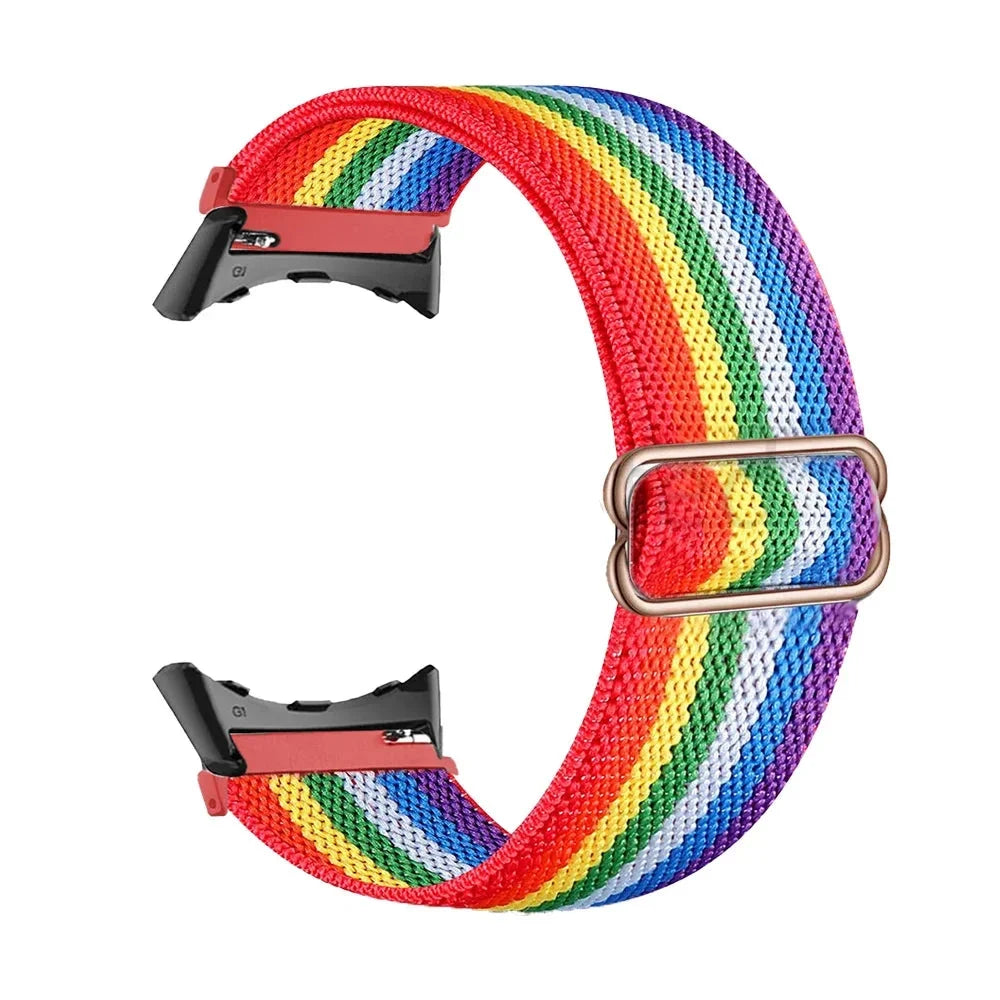 Google Pixel Watch 5, 4 & 3 41mm Elastic Nylon Band, 31 Patterns